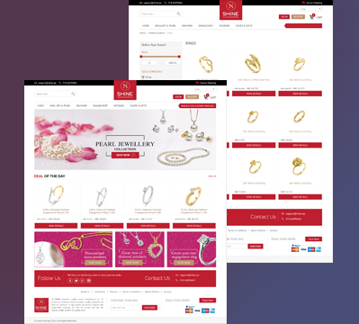 Shine Gold and diamonds